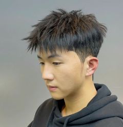 -海文先生国潮烫染男士理发馆