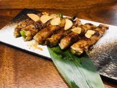 金银蒜黑豚芦笋卷-石葵(锦业时代店)