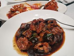 养生黑蒜烧溪鳗鱼-银筵(武夷路店)