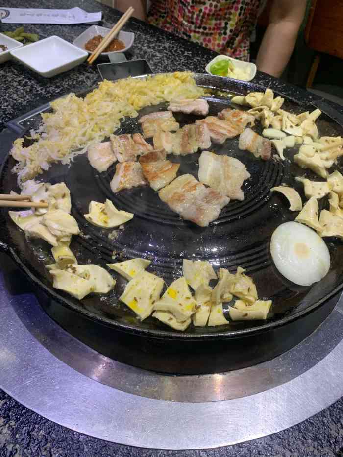 海花锅盖烧烤店-"海花锅盖好肉,顺义区,是家老店,装饰真是.