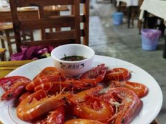 白灼竹节虾-范饭椰林川湘味海鲜·椰子鸡(三亚湾椰梦长廊店)