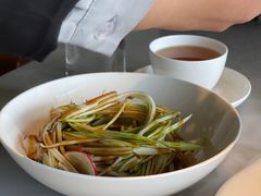 瓜丝捞扇贝-木守西溪溪隐餐厅