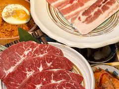 -明洞阿姨·韩式酱蟹烤肉·创意料理(三元桥店)