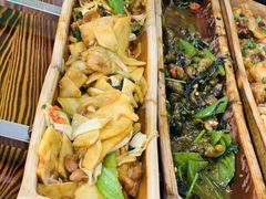 紫苏炒山坑螺-竹一味·竹筒饭