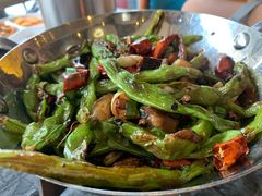 干锅四季豆-情妹耙泥鳅·江湖川菜(科华店)