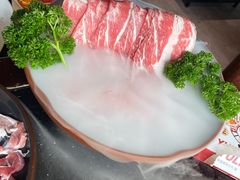 安格斯雪花卡奴比牛肉-渝利重庆火锅