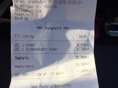 账单-Pakkhús Restaurant