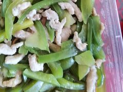 青椒肉丝浇头-白玉兰小吃(新村路店)