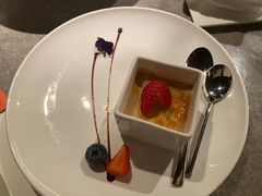 龙井焦糖炖奶-木守西溪溪隐餐厅