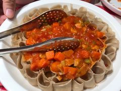 西红柿茄丁莜面窝窝-西贝莜面村(当代商城店)