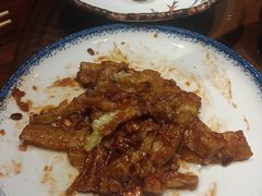 -东来菜馆•手抓海鲜家常菜•海鲜锅贴(鸽子窝店)