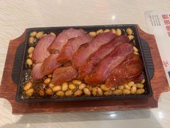 招牌蜜汁铁板叉烧-香港威特瑞茶餐厅(小白楼音乐厅店)