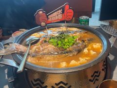 -探鱼·鲜青椒爽麻烤鱼(苏宁广场店)