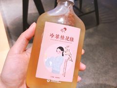 冷萃桂花绿-喜茶(上海正大广场店)