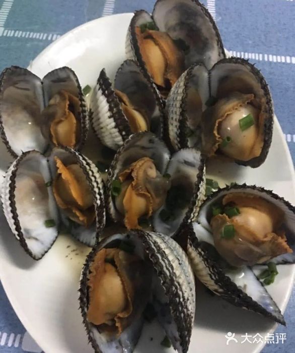 湛江海鲜餐厅白灼海蛤图片