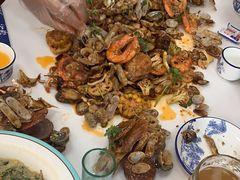 香辣蟹-1910老鲁味海鲜·戳子肉·青岛菜(金沙滩店)