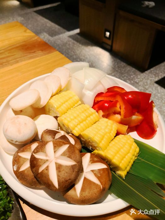鲸岚·烧肉夜食(友谊商厦店)烤蔬菜拼盘图片 - 第499张