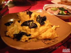 野生黑木耳炒土鸡蛋-深山老屋(国顺东路店)
