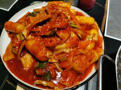 鱼饼炒年糕-博欧姆新派韩国料理·炸鸡(艾尚店)