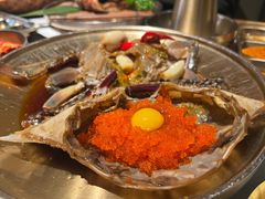 -草家酱蟹炭火烤肉店(珲春南路一店)