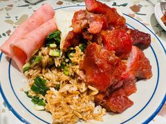 厚切叉烧煎蛋饭-华嫂冰室(湾仔店)