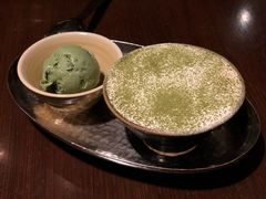 龙井提拉米苏配绿茶冰淇淋-湖滨28中餐厅·西湖宴·杭州君悦酒店