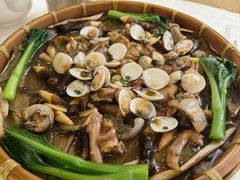 黑鸡枞菌蒸乳鸽水鱼-和乐喜宴海鲜酒家(骏荣广场店)