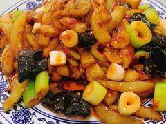 鱼香茄子-北大地皖峰饭馆
