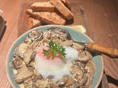 滇南杂菌配酸面包-山野板扎·云贵川Bistro(上海首店)