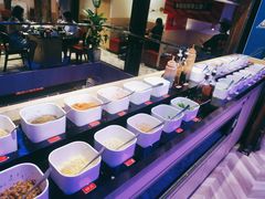 自助调料区-热火朝天鲜切牛肉火锅(南强街巷店)