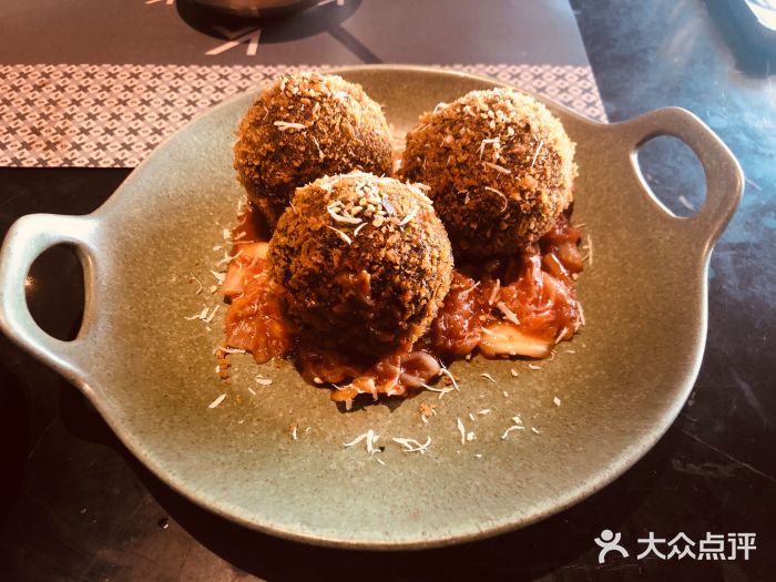 KCOOKING概念韩餐(世茂52+店)墨鱼芝士饭团图片