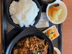 鱼香肉丝饭-老妈米线(港龙店)