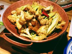 小炒有机菜花-小放牛炒菜馆(中山路乐汇城店)