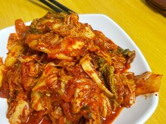 辣白菜炒五花肉-屋里家延边朝鲜族冷面(南园店)