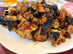 焦糖茄子牛肉粒-桃子餐厅·天津菜(红星路直营店)