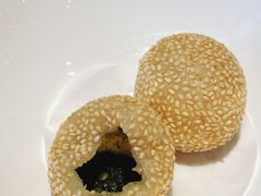 松子海苔麻球-北京泰富酒店-柏景轩中餐厅