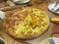 香芒醉鸡拼夏威夷-乐凯撒披萨(欢乐颂购物中心店)