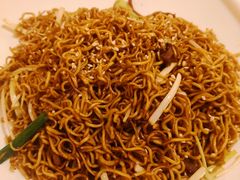 叉烧豉油皇炒面-麒麟中餐厅·经典粤菜·地道菜式老字号(广州长隆酒店)
