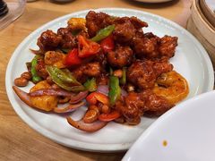 椒香虾仁爆鸡球-陈傻子餐厅(世纪都会店)