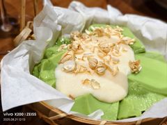 抹茶茉莉生酪-李百蟹·江南蟹黄面(夫子庙店)