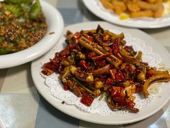 香辣鱿鱼条-华春餐馆(鱼山路店)