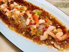 蒜蓉粉丝虾-绿茶餐厅(昌平悦荟店)