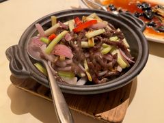 铁板黑椒牛柳丝-利苑酒家(宜安广场店)