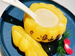 奶油雪贝南瓜汤-花开餐厅(环湖中路店)