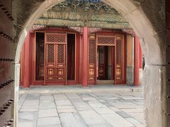阇城入口的背面-普乐寺