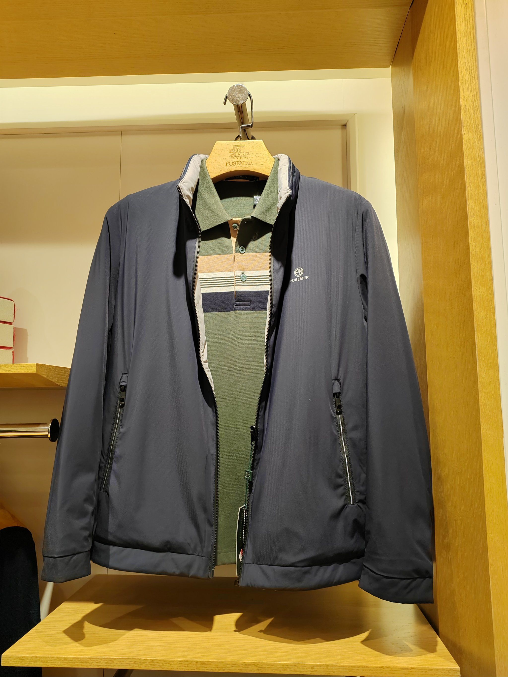 男士外套#品牌服饰#posemer堡马男装