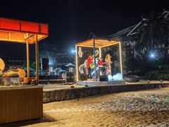 -亚龙湾希尔顿自助餐厅·海鲜·烧烤·沙滩BBQ·现场乐队