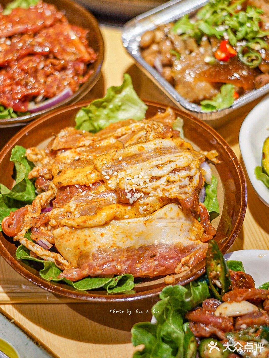 武汉烤肉🔥糯叽叽的桂花年糕，我一个人可以吃五盘