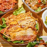 武汉烤肉🔥糯叽叽的桂花年糕，我一个人可以吃五盘