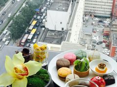 行政酒廊里的下午茶-北京康莱德酒店